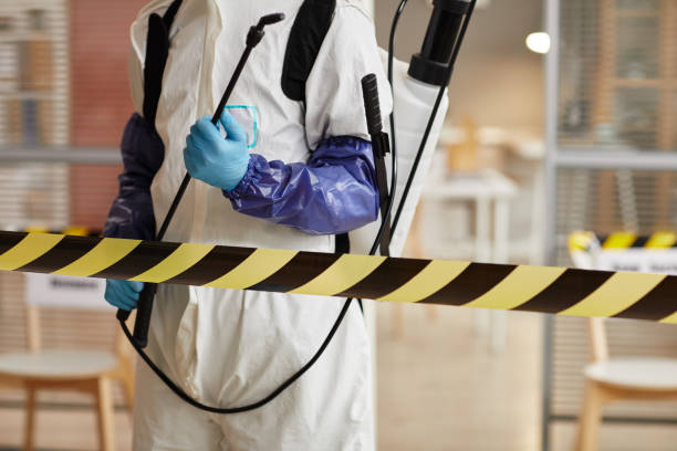Professional Blood Cleanup technician working in Oakland, NJ